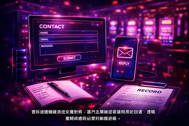 hkbetguru 以基本聯絡資料與回覆紀錄處理使用者查詢與內容更正