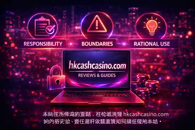 hkcashcasino.com 使用條款以內容導覽責任邊界與理性使用作為核心原則